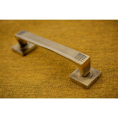 Triton's Touch Solid Brass Door Lever Triangle Rose Seginus Handle